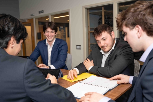 Photo of Qunicy Unger with the Sleep Hypnos team