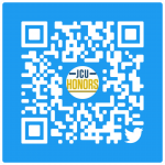 QR code for Honors Twitter