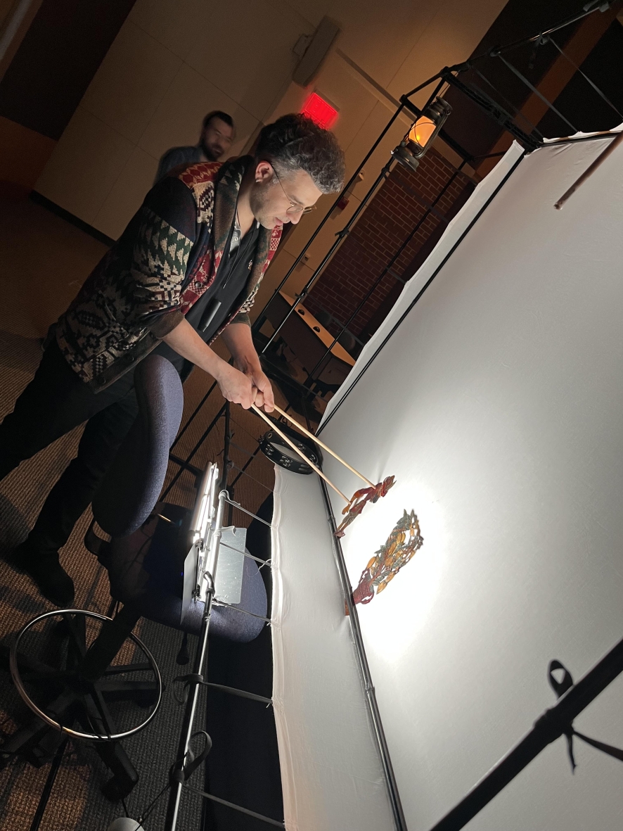 Ayhan Hulagu shadow theater