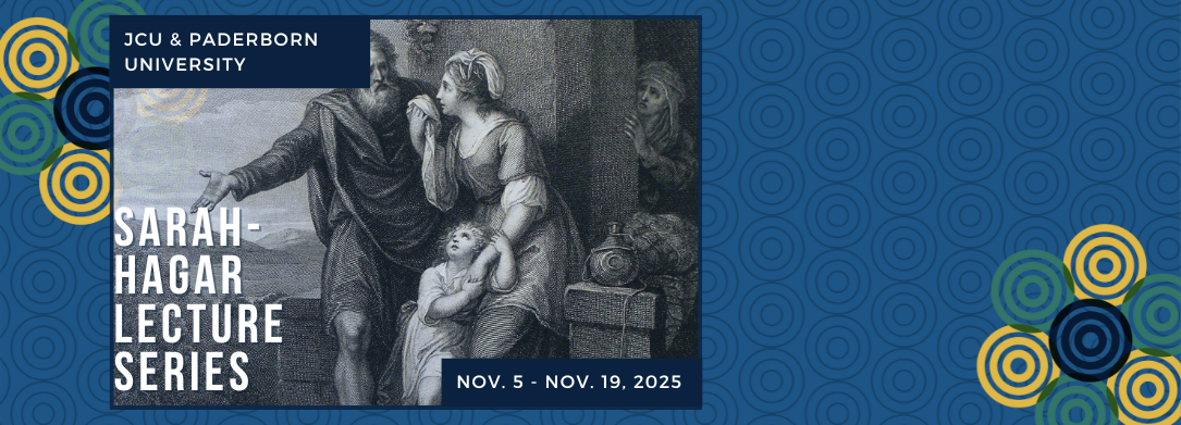 biblical scene of Abraham Sarah and Hagar