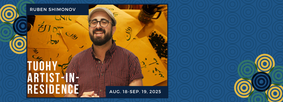 artist with calligraphy background