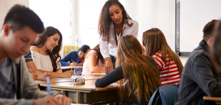 Teacher in Classroom