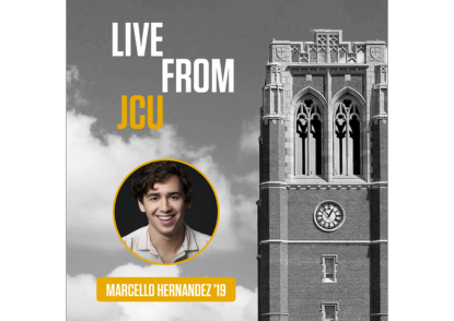 marcello hernandez, live from JCU