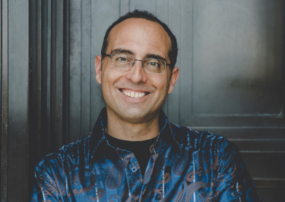 Photo of Dr. Philip Metres, Professor of English at JCU 