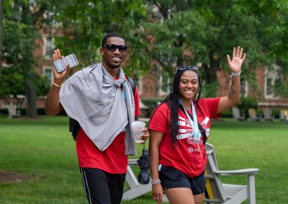 Photo of students participating in National Urban League's youth Summit at JCU
